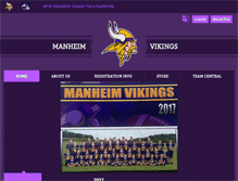 Tablet Screenshot of manheimvikings.com